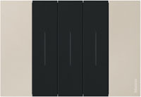 BTicino, Living Now, Цвет: Черный/Песочный