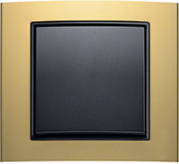 Berker B.3, Цвет: Золотой/антрацит