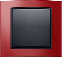 Berker B.3, Цвет: Красный/антрацит