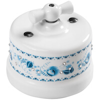 Bironi, серия Лизетта Декор, Керамика, Цвет: D 10/6 со стразами Swarovski