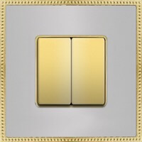 FEDE, Belle Epoque, Цвет: Matt Chrome / Bright Gold