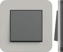 Gira, E3, Цвет: Серый матовый / Основание антрацит