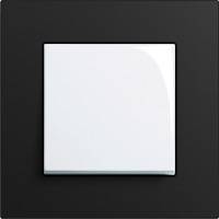 GIRA, Esprit, Цвет: Антрацит Linoleum-Multiplex / Белый глянцевый