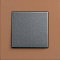 GIRA, Esprit, Цвет: Светло-Коричневый Linoleum-Multiplex / Антрацит