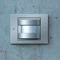 Датчик движения, Gira TX_44, Цвет: Алюминий