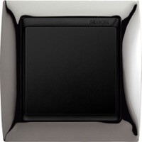 Simon 82, Цвет: Вороненая сталь / Вставка - графит