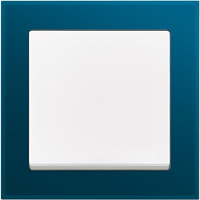 ABB, Busch-axcent PUR, Цвет: Стекло Морской бриз / Ocean