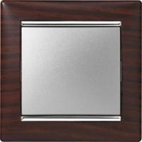 Legrand, Valena, Цвет: Темное дерево / Серый штрих