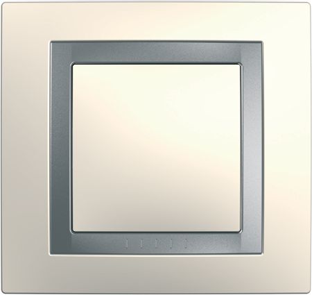 Schneider Electric, Unica Базовая, Цвет: Алюминий