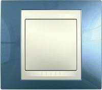 Schneider Electric, Unica Хамелеон, Цвет: Голубой лед (металлик)