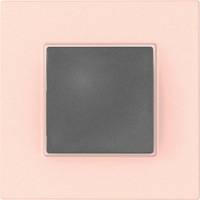 Schneider Electric, Unica Quadro, Цвет: Розовый жемчуг (лососевый)