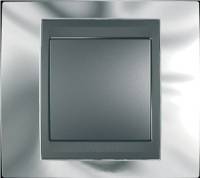 Schneider Electric, Unica Top, Цвет: Хром глянцевый