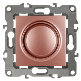 Светорегулятор (диммер) 15-400 Вт, для LED 5-300 ВА
Эра 12,  поворотно-нажимной,  лампы накаливания и галогенные 220В (R),  лампы с индукционным (обмоточным) трансформ.(L),  лампы с электронным (емкостным) трансформ.(C),  диммируемые лампы LED 220В (LEDi тип L),  диммируемые лампы LED 220В (LEDi тип C),   цвет - медь,  пластмасса,  Б0019364,  12-4101-14,  ЭРА
 - PULSAL.RU