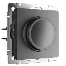 Светорегулятор (диммер) 600 Вт/ВА, для LED 200 Вт/ВА
Alumax,  Split,  Slab,  Senso,  Baguette,  Acrylic,  Platinum,  Elite,  Snabb,  Stream,  Flock,  Stark,  Fiore,  Favorit,  Diamant,  Aluminium,  Antik,  Metallic,  поворотно-нажимной,  лампы накаливания и галогенные 220В (R),  лампы с электронным (емкостным) трансформ.(C),  диммируемые лампы LED 220В (LEDi тип C),   цвет - графит матовый,  пластмасса,  W1142064,  a069591,  Werkel
 - PULSAL.RU