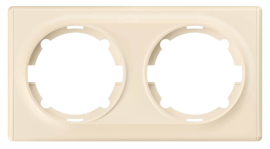 Рамка
Florence,  2 поста,   цвет - бежевый,  вертикальная,  горизонтальная,  пластмасса,  1E52201301,  2172806,  OneKeyElectro
 - PULSAL.RU