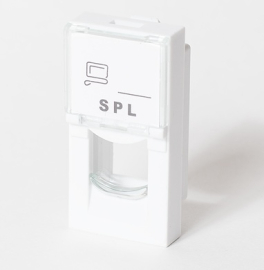 Лицевая панель RJ45 (тип Keystone/AMP)
Системы лючков,  одинарная,   цвет - белый,  пластмасса,  500019-SPL,  500019,  SPL
 - PULSAL.RU