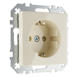 Розетка
Epsilon,  Retro Liregus,  со шторками,  с заземлением,  одинарная,  безвинтовые клеммы,   цвет - слоновая кость,  пластмасса,  IKL16-214-01.E/S,  28-0663,  LIREGUS
 - PULSAL.RU