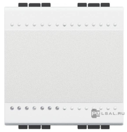 Кнопка Н.О.
LivingLight,  LivingLight AIR,  одноклавишный,  без подсветки,   цвет - белый,  пластмасса,  N4005M2N,  BTicino
 - PULSAL.RU