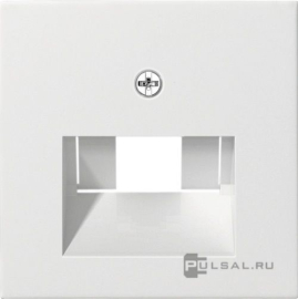 Накладка
Standard 55,  E2,  Event,  Esprit,  одинарная,  двойная,   цвет - белый матовый,  пластмасса,  027027,  0270 27,  Gira
 - PULSAL.RU