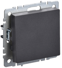 Кнопка Н.О.
BRITE,  одноклавишный,   цвет - черный,  пластмасса,  BR-V14-0-10-K02,  IEK
 - PULSAL.RU