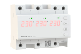 Реле напряжения 3P+N Relay welrok, 3НО, 40А, 220В AC, D6-40 red, Welrok - PULSAL.RU