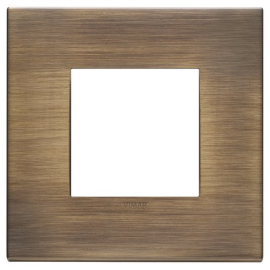 Рамка
Eikon EXE,  1 пост,   цвет - бронза античная брашированная,  вертикальная,  горизонтальная,  металл,  22642.87 VIM,  22642.87,  Vimar
 - PULSAL.RU