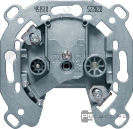 Розетка проходная
R.1,  R.3,  R.8,  R.Classic,  K.1,  K.5,  Q.1,  Q.3,  Q.7,  S.1,  B.3,  B.7,  1930,  Glas,  телевизионная (TV),  спутниковая (SAT),  двойная,  451510,  4515 10,  Berker
 - PULSAL.RU