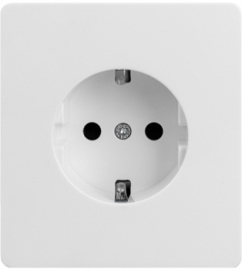 Розетка
Miele Round,  со шторками,  с заземлением,  одинарная,  винтовые клеммы,   цвет - перламутр,  пластмасса,  KR-78-0701-1,  Kranz
 - PULSAL.RU