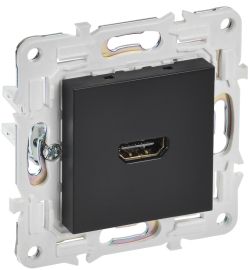 Розетка HDMI
Skandy,   цвет - черный,  пластмасса,  SK-H10-K02,  IEK
 - PULSAL.RU