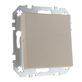 Переключатель
Epsilon,  Retro Liregus,  одноклавишный,  без подсветки,  с возможностью подсветки,   цвет - кремовый матовый,  пластмасса,  IP6.10-201-01.R/ONC,  29-108,  LIREGUS
 - PULSAL.RU