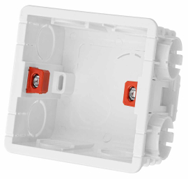 Монтажная коробка квадратная китайско-британского стандарта (86х86х50мм)
Байкал,  для сплошных стен,  SQ1819-1000,  TDM
 - PULSAL.RU