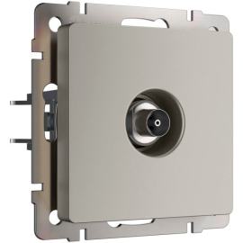 Розетка оконечная
Elite,  Platinum,  Acrylic,  Baguette,  Senso,  Slab,  Split,  Alumax,  Favorit,  Aluminium,  Antik,  Metallic,  телевизионная (TV),  одинарная,   цвет - дымчатый,  пластмасса,  W1283004,  a069469,  Werkel
 - PULSAL.RU