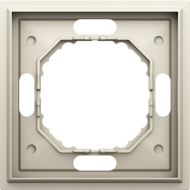 Рамка Podium 
S08,  1 пост,   цвет - слоновая кость,  вертикальная,  горизонтальная,  пластмасса,  DS21155,  Donel
 - PULSAL.RU