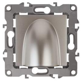 Вывод кабельный
Elegance,   цвет - шампань,  пластмасса,  Б0051068,  14-6003-04,  ЭРА
 - PULSAL.RU