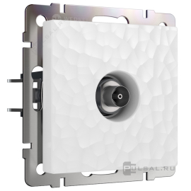 Розетка оконечная
Hammer,  телевизионная (TV),  одинарная,   цвет - белый,  пластмасса,  W1283001,  a052036,  Werkel
 - PULSAL.RU