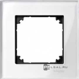 Рамка
M-Elegance,  1 пост,   цвет - белый бриллиант,  вертикальная,  горизонтальная,  стекло,  MTN404119,  MEG404119,  Merten
 - PULSAL.RU