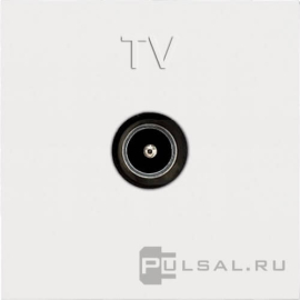 Розетка одиночная
Zenit,  телевизионная (TV),  одинарная,   цвет - белый,  пластмасса,  N2250.7 BL,  2CLA225070N1101,  ABB
 - PULSAL.RU