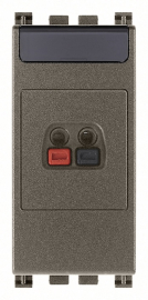 Розетка акустическая
Arke,  1 пара,   цвет - металл,  пластмасса,  19583.M VIM,  19583.M,  Vimar
 - PULSAL.RU