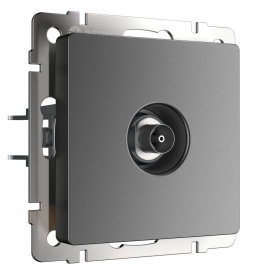 Розетка оконечная
Alumax,  Split,  Slab,  Senso,  Baguette,  Acrylic,  Platinum,  Elite,  Snabb,  Stream,  Flock,  Stark,  Fiore,  Favorit,  Diamant,  Aluminium,  Antik,  Metallic,  телевизионная (TV),  одинарная,   цвет - графит матовый,  пластмасса,  W1183064,  a063109    ,  Werkel
 - PULSAL.RU