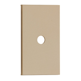 Накладка для TV-розетки и кабельного вывода
Soft Touch,  телевизионная (TV),  одинарная,   цвет - шампань матовый,  пластмасса,  ACH08M2,  MEITON
 - PULSAL.RU