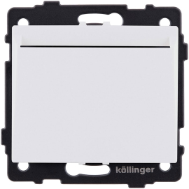 Карточный выключатель
Aspekt,  Eleganz,  Reflex,  без подсветки,   цвет - белый матовый,  пластмасса,  REA-041WM,  Kollinger
 - PULSAL.RU