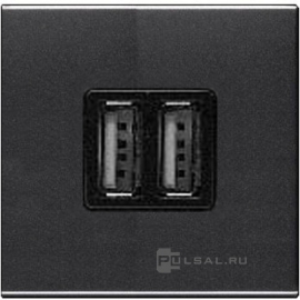 Зарядка USB-A+A 1.5А
Zenit,  USB type-A 5V,  двойная,   цвет - антрацит,  пластмасса,  N2285 AN,  2CLA228500N1801,  ABB
 - PULSAL.RU