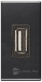 Зарядка USB-A, 0.75А
Zenit,  USB type-A 5V,  одинарная,   цвет - антрацит,  пластмасса,  N2185 AN,  2CLA218500N1801,  ABB
 - PULSAL.RU