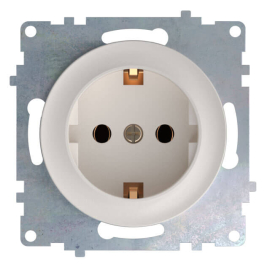 Розетка электрическая
Garda,  Florence,  без шторок,  с заземлением,  одинарная,  винтовые клеммы,   цвет - бежевый,  пластмасса,  1E10201301,  2172788,  OneKeyElectro
 - PULSAL.RU