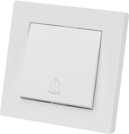 Кнопка 6А
Сенеж,  одноклавишный,   цвет - белый,  пластмасса,  SQ1816-0020,  TDM
 - PULSAL.RU