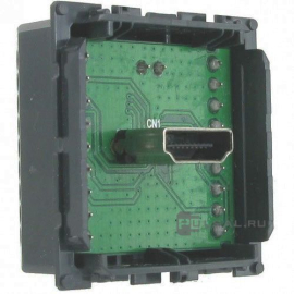 Механизм розетки HDMI
Celiane,  067317,  0 673 17,  Legrand
 - PULSAL.RU