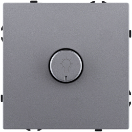 Светорегулятор для светодиодных ламп 5-200 Вт/ВА
Eclipse,  поворотно-нажимной,  лампы накаливания и галогенные 220В (R),  лампы с индукционным (обмоточным) трансформ.(L),  лампы с электронным (емкостным) трансформ.(C),  диммируемые лампы LED 220В (LEDi тип L),  диммируемые лампы LED 220В (LEDi тип C),   цвет - серый,  пластмасса,  EC-023GY,  Kollinger
 - PULSAL.RU