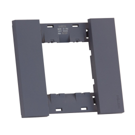 Рамка
Soft Touch,  1 пост,   цвет - грифель матовый,  горизонтальная,  пластмасса,  AA4802AL,  MEITON
 - PULSAL.RU