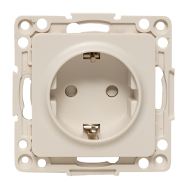 Розетка
Стокгольм,  со шторками,  с заземлением,  одинарная,  безвинтовые клеммы,   цвет - белый,  пластмасса,  EYR16-028-20,  EKF
 - PULSAL.RU