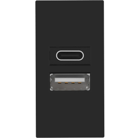 Зарядка USB 2,1А
Лючки DDSB,  Лючки DFB,  USB type-C 5V,  USB type-A 5V,  двойная,   цвет - черный,  пластмасса,  DUSB2100ANCF,  Donel
 - PULSAL.RU